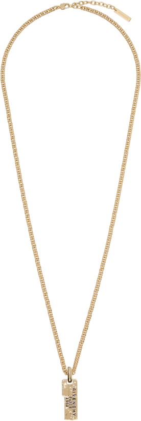 Photo: Givenchy 'GIVENCHY' Tape Necklace