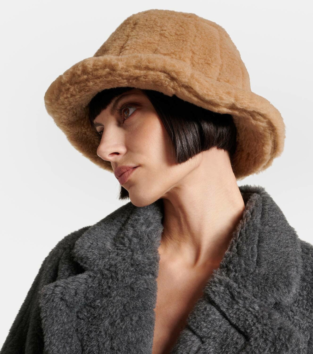 Gabriela Hearst Moreau wool, silk, and cashmere bucket hat