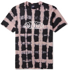 Noon Goons - Logo-Print Tie-Dyed Cotton-Jersey T-Shirt - Black