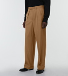 Dries Van Noten - Parnes straight wool-blend pants