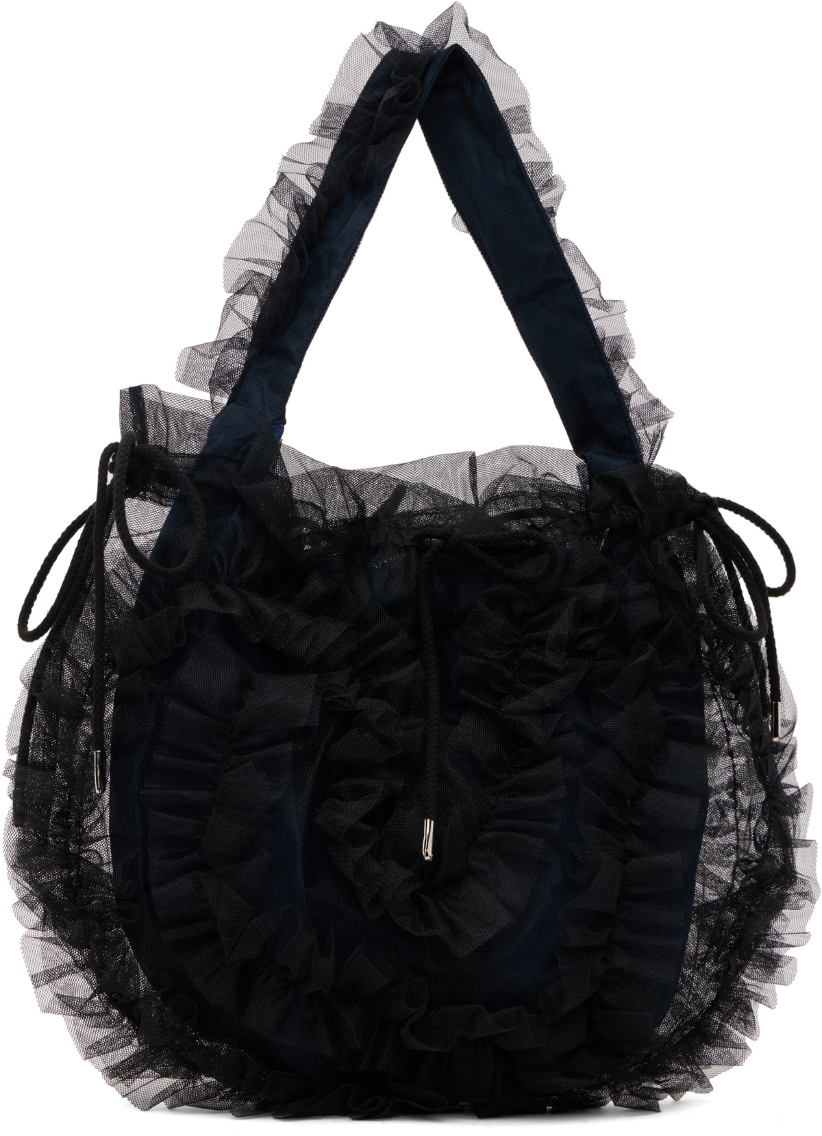Molly Goddard バック Black & Navy Toki Bag by Molly Goddard on Sale