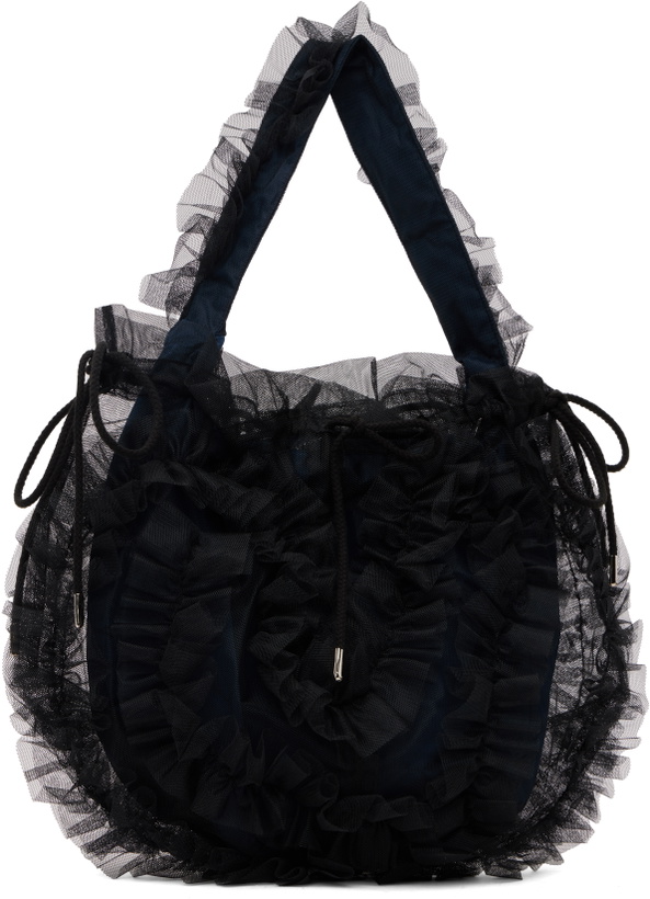 Photo: Molly Goddard Black & Navy Toki Bag