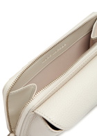 Marc Jacobs The Shades Case Grained Leather Purse and Sunglasses Case - White - One Size