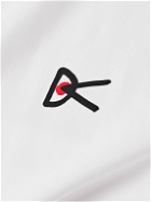 DISTRICT VISION - Logo-Print Stretch-Jersey Running T-Shirt - White
