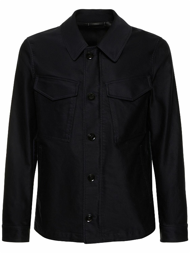 Photo: TOM FORD - Compact Cotton Military Field Jacket