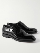 Brunello Cucinelli - Patent-Leather Oxford Shoes - Black