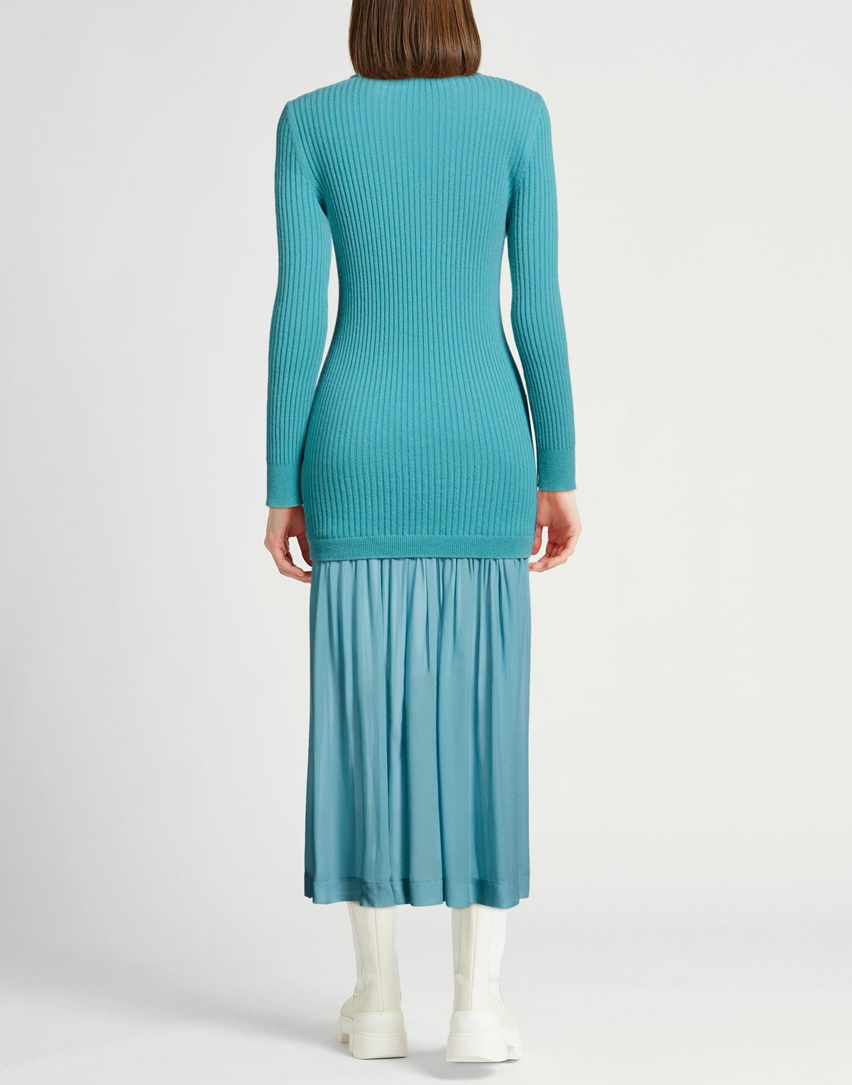 Jucca Womens Midi dress Turquoise