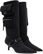Blumarine Blue Jeanne Boots