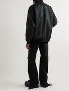 Raf Simons - Logo-Appliquéd Printed Recycled Canvas Bomber Jacket - Black