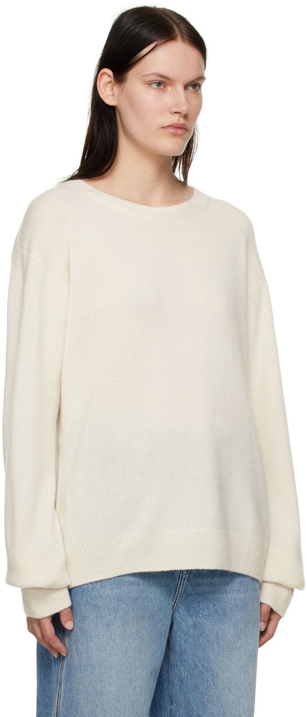 ÉTERNE Off-White James Sweater