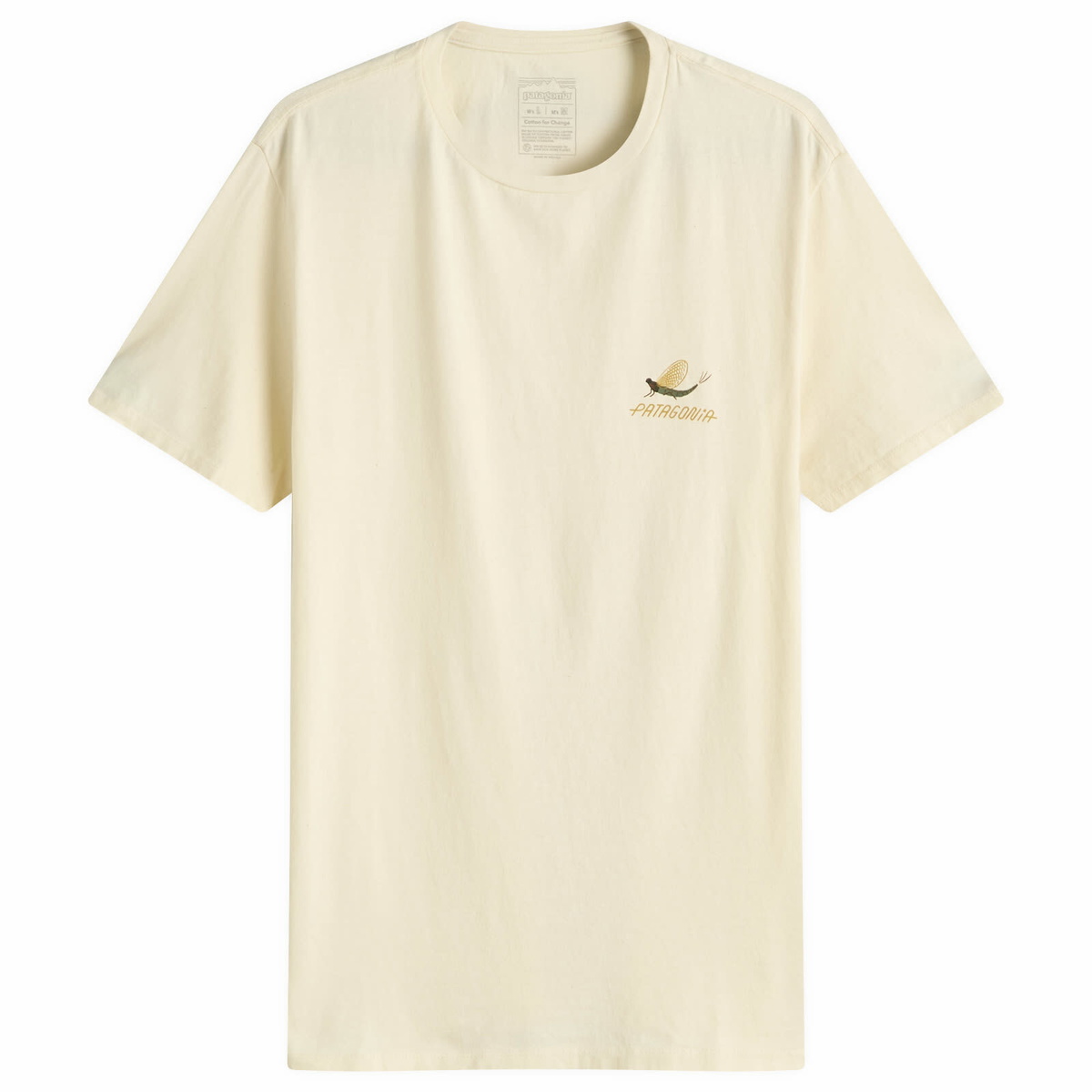Patagonia Men's Buggy Organic T-Shirt in Undyed Natural