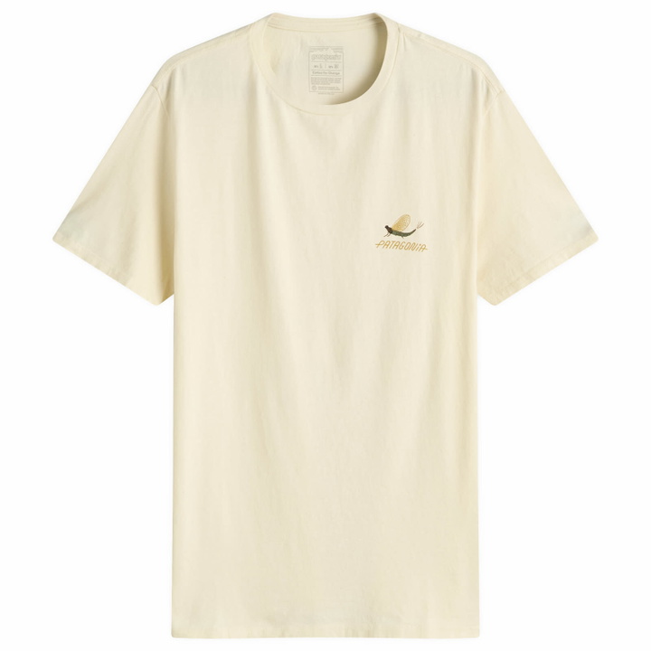 Photo: Patagonia Men's Buggy Organic T-Shirt in Undyed Natural