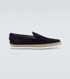 Tod's - Slip-on suede loafers