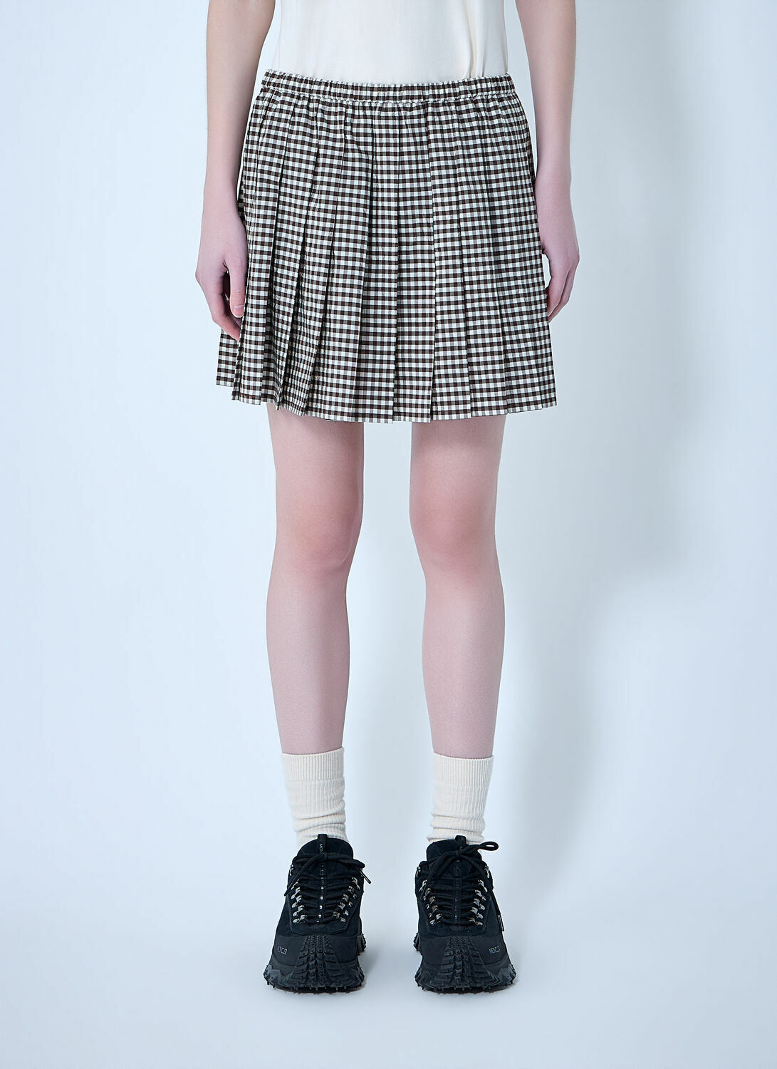 Moncler Pleated Mini Skirt
