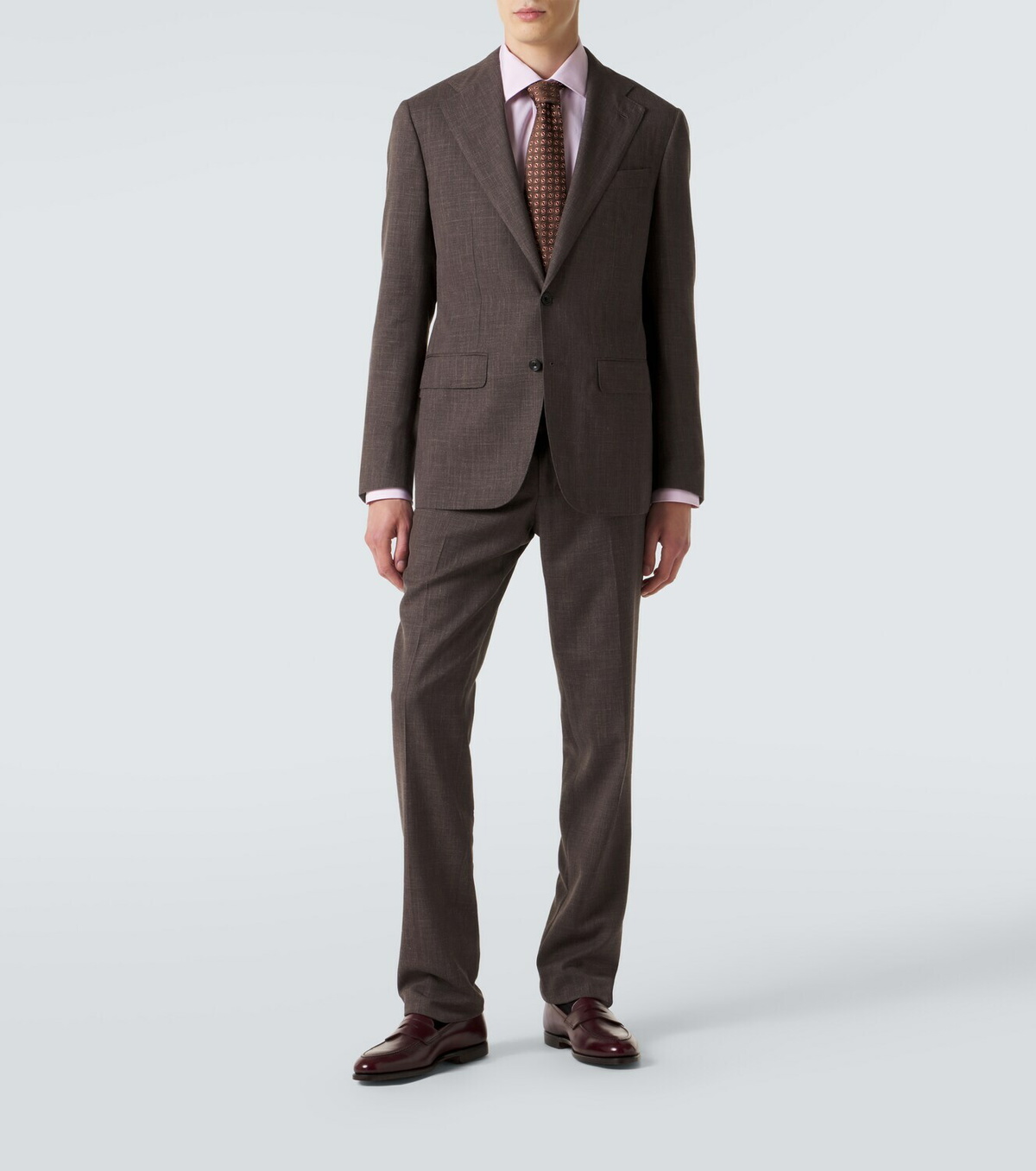 Thom Sweeney Wool, silk, and linen suit