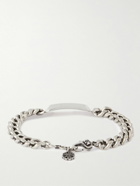 Alexander McQueen - Logo-Engraved Silver-Tone ID Bracelet