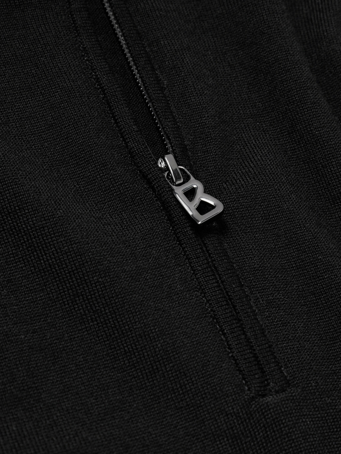 BOGNER - Ouri Virgin Wool Half-Zip Sweater - Black