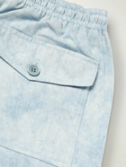 YMC - Cotton-Voile Drawstring Shorts - Blue