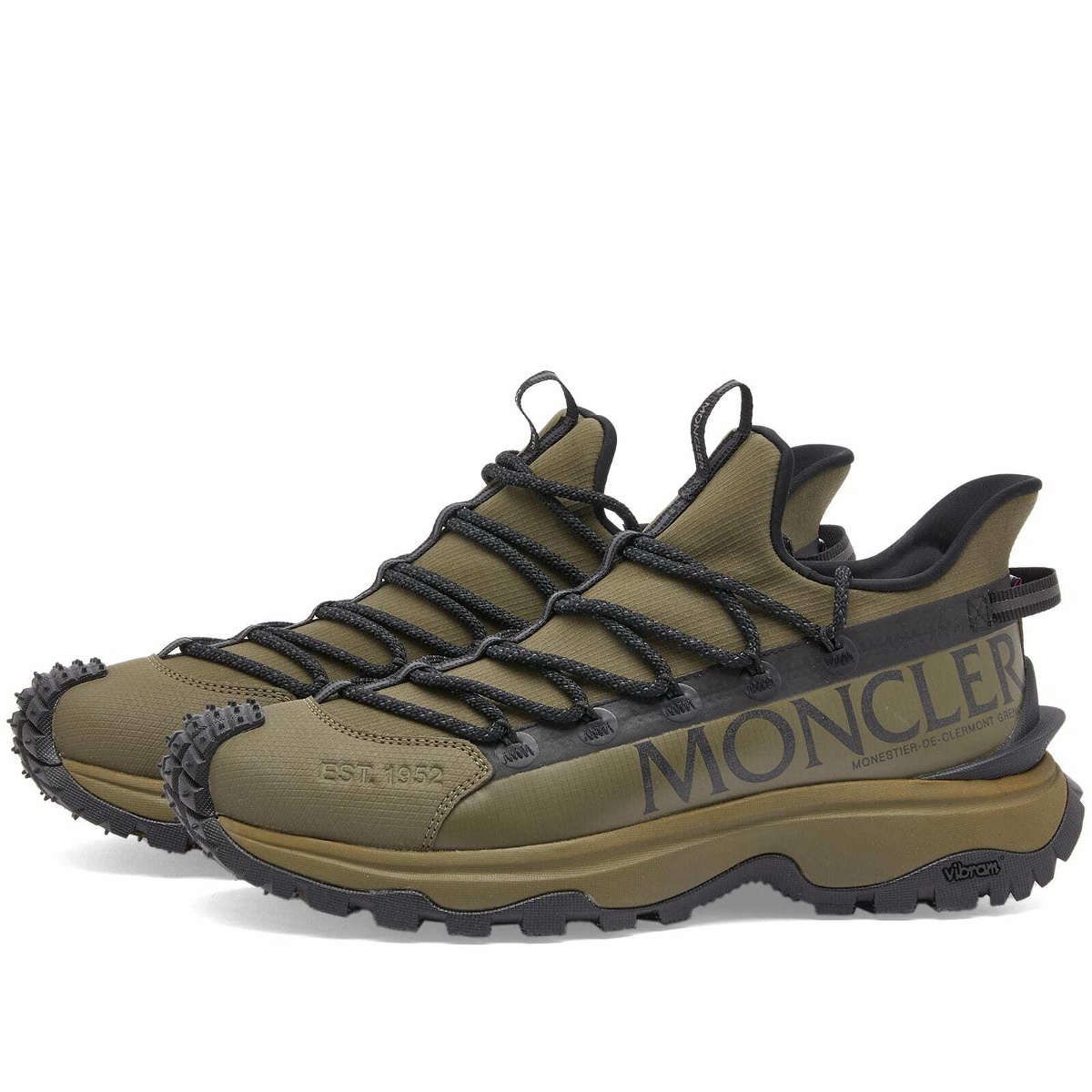 Photo: Moncler Men's Trailgrip Lite2 Sneakers in Green