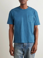 Visvim - Jumbo Garment-Dyed Cotton-Jersey T-Shirt - Blue