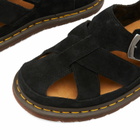 Dr. Martens San Fisherman Sandal in Black
