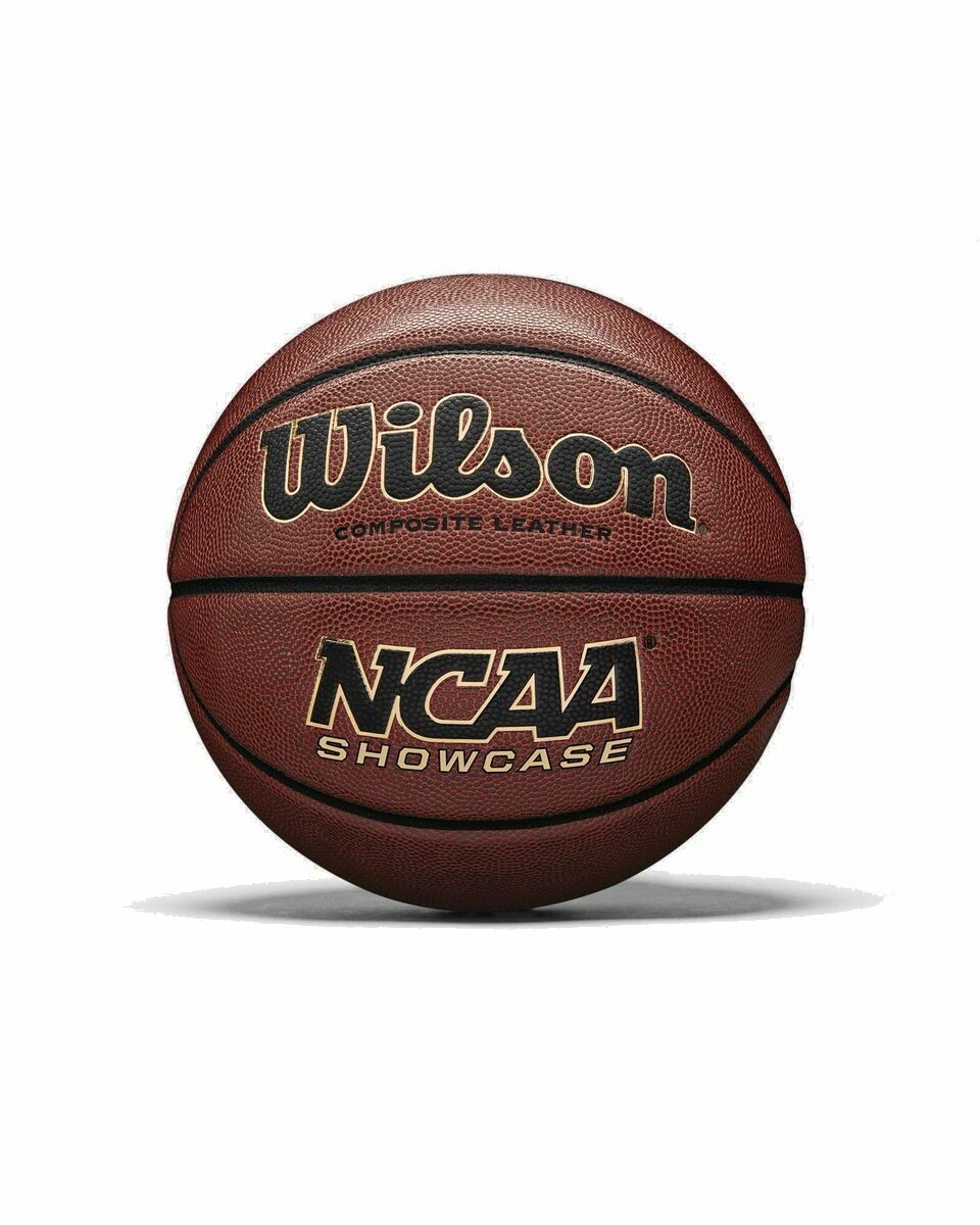 Photo: Wilson Ncaa Showcase Brown Basketball Size 7 Brown - Mens - Sports Equipment