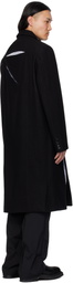 KUSIKOHC Black Origami Long Coat