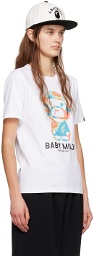BAPE White & Green Liquid Camo Baby Milo T-Shirt