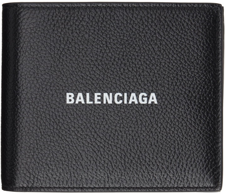 Photo: Balenciaga Black Folded Wallet
