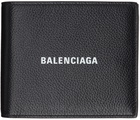 Balenciaga Black Folded Wallet