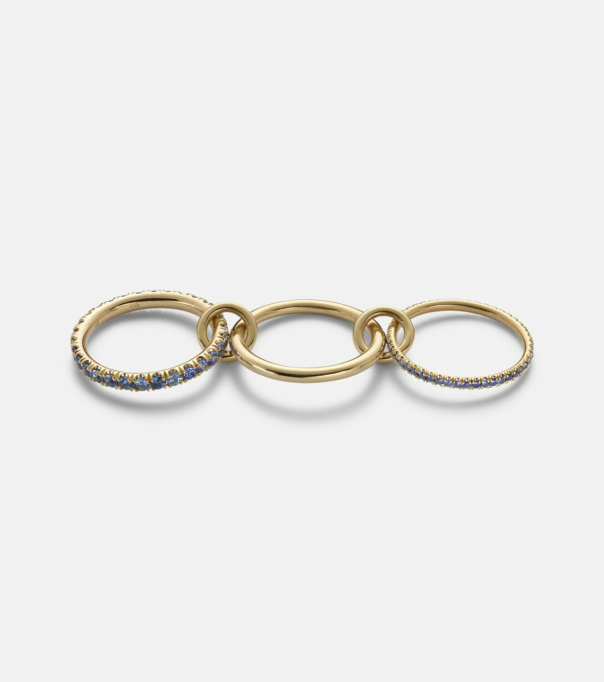 Spinelli Kilcollin Norah 18kt gold ring with sapphires