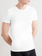 Zegna - Cotton-Blend Jersey T-Shirt - White