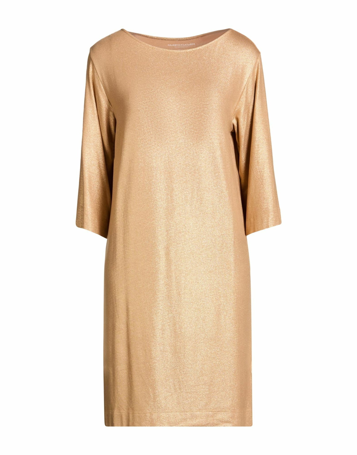 Majestic Filatures Womens Mini dress in Gold