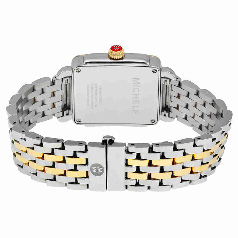 Michele Deco Mother of Pearl Dial Two-tone Ladies Watch  display picture 3