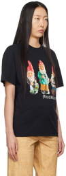 JW Anderson Black Gnome Trio T-Shirt