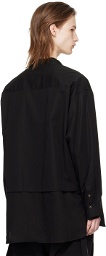 The Viridi-anne Black Layered Shirt