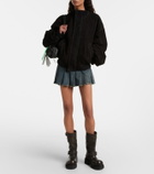 Balenciaga Venom debossed leather boots