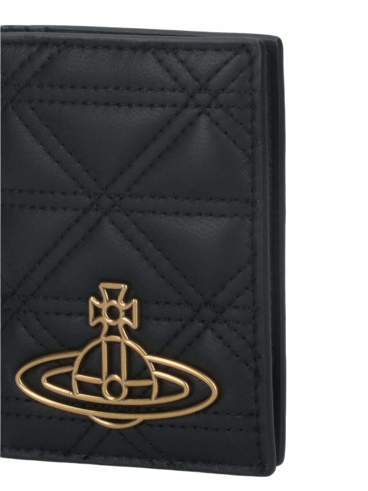 Vivienne Westwood Bifold Logo Passport Holder Vivienne Westwood