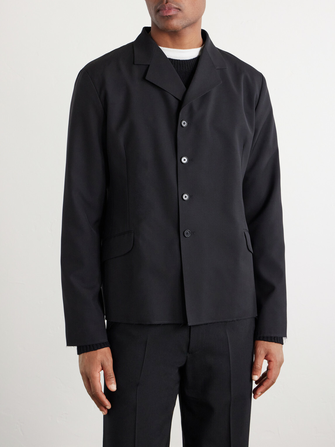 Jil Sander - Virgin Wool Jacket - Black
