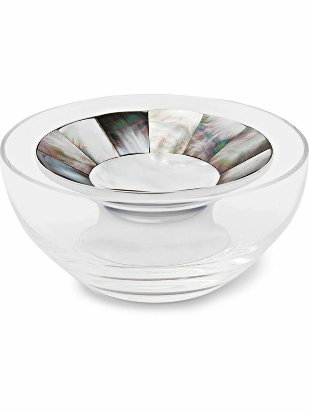 Photo: Lorenzi Milano - Crystal, Mother-Of-Pearl And Chrome-Plated Caviar Bowl
