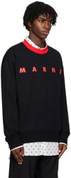 Marni Black Polka Dot Sweatshirt