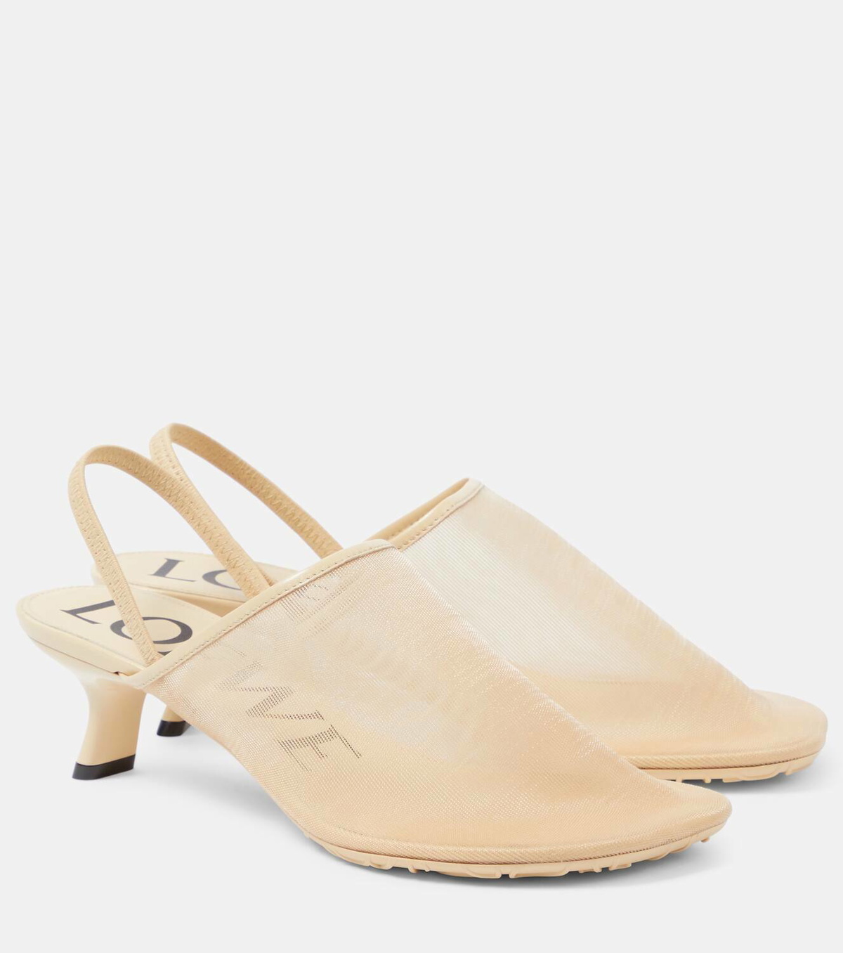 サンダル・ミュール LOEWE 'Petal' slingback Loewe Petal Mesh Slingback Pumps | Neiman Marcus