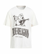 True Religion Mens T-shirt in Ivory