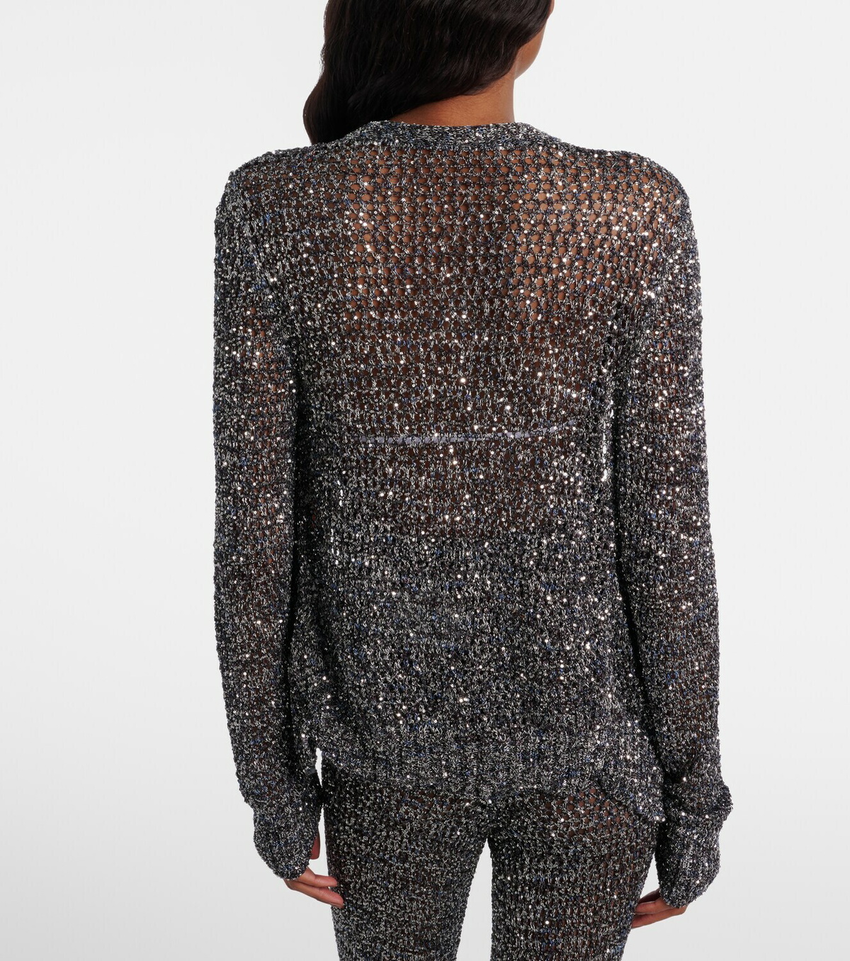 Missoni Sequined lamé cardigan