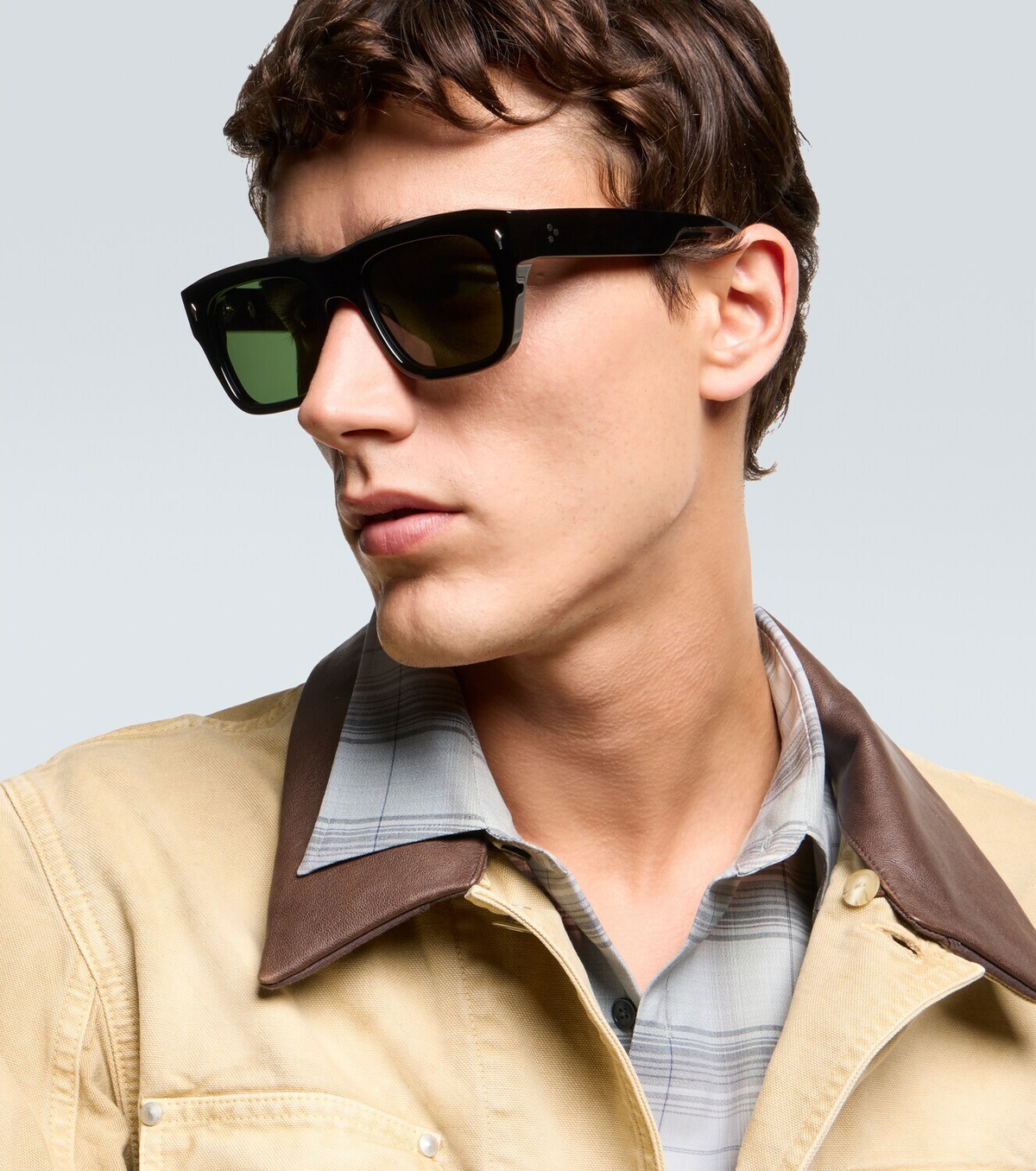 Jacques Marie Mage Cash rectangular sunglasses