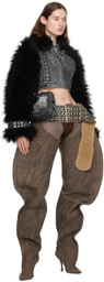 VAQUERA Black Unisex Big Belt
