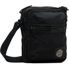 Stone Island Black 9200015 Coated Nylon Metal ECONYL Bag