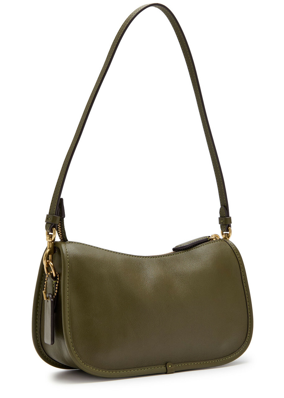 Coach Waverly Leather Shoulder bag - Olive - One Size