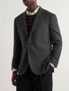 J. Mueser - Waverly Cashmere-Twill Blazer - Gray