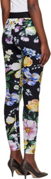 Dolce&Gabbana Black Printed Leggings